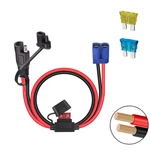 10AWG Sae EC5 Connector Extension Cable,with 15A Protection Fuse For Safety,s New. Price: $18.65.