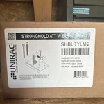 Unirac Stronghold SHBUTYLM2 Solar Attachment W/ Mill Mounting, 20 Pack New. Price: $150.00.