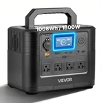 Vevor Portable Power Station 1800W 1008WH Solar Generator For Home Hiking Travel New. Price: $545.90.
