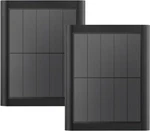 Yuelan 5W Solar Panel For Ring Stick Up Cam & Spotlight Battery 2 Pack Black New. Price: $50.98.