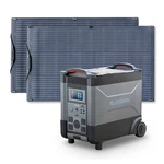 Allpowers R4000 4000W Station Generator & 2X 100W Flexible Solar Panels New. Price: $1649.45.