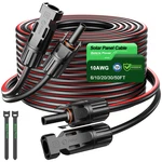 Bateria Power 30FT 10AWG Solar Panel Extension Cable 6MM Twin Pv Wire Conductor New. Price: $92.61.