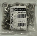 Unirac 009020S Solarmount Bonding T-bolt & Nut, 3/8" X 3/4", Ss. 1 Ea. Pack New. Price: $23.00.