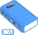 Blue HP500S 65W 110V Portable Power Bank, 24000MAH External Battery Pack Open. Price: $59.90.