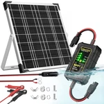 Sunapex 12V Solar Battery Charger 25W Waterproof Panel Kit Aluminum Trickle New. Price: $78.67.