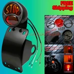 Amazicha Led License Plate Brake Taillight Curved Bracket For Harley Sp... New. Price: $61.49.
