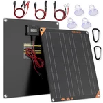 20W Solar Trickle Charger Maintainer 12V Powered Battery For Car New. Price: $53.99.