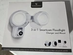 Wasserstein 3-IN-1 Wired Floodlight Charger & Mount Compatible Camera Not Includ New. Price: $25.00.