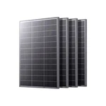 N-type 16BB 400 Watt Solar Panel, 4PCS 100W 12V Monocrystalline Panels,... New. Price: $318.60.