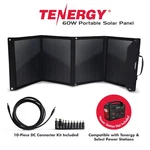 Tenergy Portable 60W Solar Panel Foldable Charger 18V Charging 5V Usb Ce Rohs New. Price: $139.99.