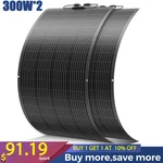 600W Flexible Solar Panel Mono 12V Portable Power Camping Home Rv Battery Charge New. Price: $182.38.