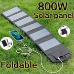 6-FOLD Foldable 800W Solar Portable Mobile Panels Charger Usb 5V New. Price: $54.99.