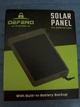 Tactacam Defend Solar Panel For Cellular Security Camera DFD-SP01 New. Price: $50.00.