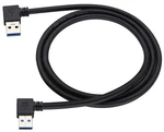 Aaotokk Left & Right Angle Usb 3.0 Male Extender CABLE90 Degree M... New. Price: $11.63.