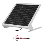 12V 20W Solar Battery Charger, 1.28 Ft. Monocrystalline Silicon Panel Sing New. Price: $32.93.
