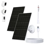 Vuebee 7W Solar Panel For Ring Camera, Charger With Usb-c & 2 Pack New. Price: $54.46.