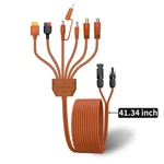 Mhpowos Solar Charging Cable For Jackery Ecoflow Anker Bluetti Power Station New. Price: $15.99.
