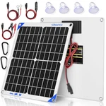 Sunapex 12V Watt Solar Trickle Charger Maintainer - Smart, White New. Price: $71.23.