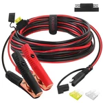 Cuzec 10FT/3.05M 14AWG 20A Battery Alligator Clip CONNECTOR/12V Sae... New. Price: $17.46.