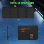 Portable 36W Solar Charger Foldable Panel Usb Phone New. Price: $80.63.