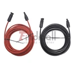 Pair Black + Red Solar Panel Extension Cable Wire Connector 12/10 Awg New. Price: $23.72.