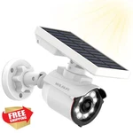 Weilailife Solar Floodlight Fake Camera Motion Sensor Outdoor Wireless Security New. Price: $50.99.