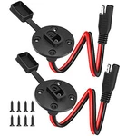 Electop Sae Power Socket Sidewall Port, Weatherproof Quick Connect Solar New. Price: $16.09.