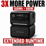 Ecoflow River 3 Max 600W Portable Power Station 858WH Ups Fast Charge New. Price: $1100.99.