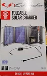 Foldable Solar Charger Schumacher SP-100 10WATT Black For Camping Used. Price: $40.00.