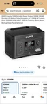 Oupes Exodus Portable Power Station 1200W/992WH Solar Generator For Camping New. Price: $375.00.