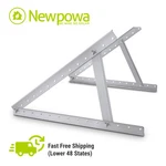 Newpowa Solar Panel Adjustable -90 Tilt Mount Bracket For Rv Trailer Roof. Price: $43.11.