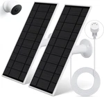 Solar Panel For Google Nest CAMERA,2PACK Upgraded Power Charger New. Price: $55.02.