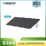 Renogy 300W Portable Solar Panel Lightweight Suitcase IP67 For Rv Camping New. Price: $329.99.