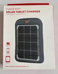 Voltaic 6 Watt Solar Tablet Charger Kit, 4000MAH Battery, Usb, Waterproof Used. Price: $45.00.