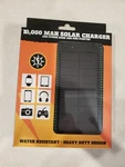 Solar Charger & Power Bank Trail Blazer 10,000 Mah Water Resistant New. Price: $18.75.
