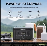 Oupes Exodus 600W Portable Power Station 110V Ac/dc Usb-a Usb-c New. Price: $300.00.
