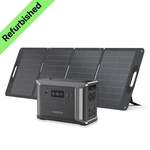 Dabbsson 2330WH 2200W Power Station Solar Generator W/ 210W Folding Panel Used. Price: $1436.00.