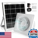 Shenvitaso Solar Exhaust Fan 25W Panel 8 Ventilation Power New. Price: $74.86.