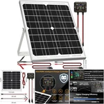 20W 12V Solar Panel Kit Waterproof Battery Charger Smart Mppt Controller New. Price: $59.49.
