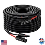 Xrds -rf Solar Panel Cable 30FT, 10AWG Extension With & Female New. Price: $86.19.