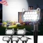 Wdtpro Solar Spot Lights Outdoor Waterproof, 6 Pack, Bright Landscape L... New. Price: $54.24.