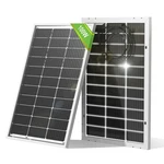 Eco-worthy Bifacial 100 Watt 12 Volt Solar Panel Monocrystalline Rigid High-e... New. Price: $107.33.