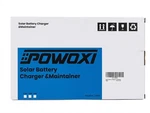 Powoxi 7.5W Solar Battery Trickle Charger Maintainer 12V Panel Kit -new. Price: $25.00.