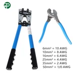 For 10,8,6,4,2,0 Awg Wire Cable Crimper And Cutter Tool Set New. Price: $26.74.