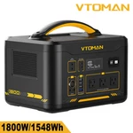 Vtoman Jump Portable Power Station 1800W/1548WH LIFEPO4 Battery Generator New. Price: $532.99.