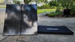 Renogy 200W Foldable Solar Suitcase Kit Used Once + Voyager 20A. Price: $180.00.