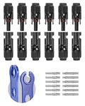 Bougerv 12 Pcs Solar Connectors With Spanners Panel Cable 6 New. Price: $15.97.