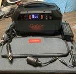 Gofort Portable Power Station 299WH Plus 60 Watt Solar Panel New. Price: $399.00.