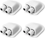 4 Pcs IP68 Waterproof Abs Solar Double Cable Entry Gland-weather Resistant Dual New. Price: $15.99.