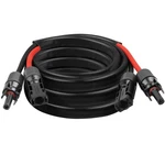 10AWG Solar Cable - 10FT Panel Extension Cord Gauge Pv Wire With Flame New. Price: $46.08.